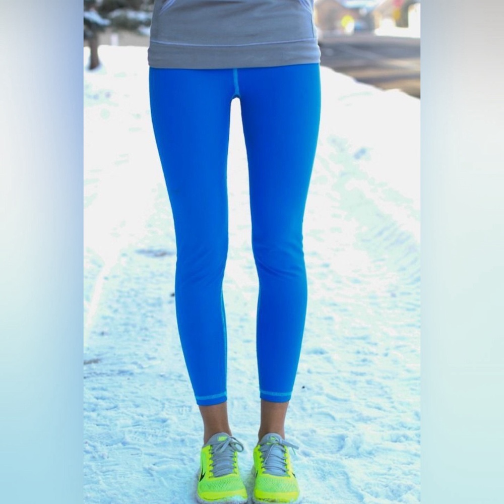 Albion Fit Cobalt Blue Compression Leggings - S